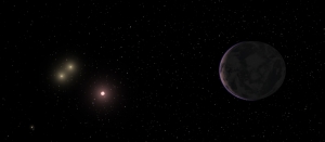 Взгляд художника на планету GJ 667Cc (space.com) Взгляд художника на планету GJ 667Cc (space.com)