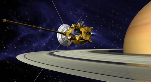 Взгляд художника на зонд Кассини на орбите (space.com) Взгляд художника на зонд Кассини на орбите (space.com)