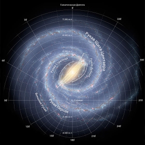 Схема Млечного пути (space.com)