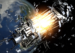 Взрывы и столкновения в космосе - самый опасный истчоник мусора (bayern-chemie.com)