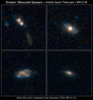 Четыре изученные галактики (nasa.gov)