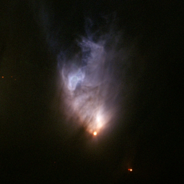 Звезда и созданная ею туманность (nasa.gov) Звезда и созданная ею туманность (nasa.gov)