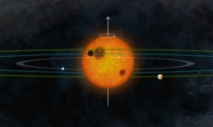 Взгляд художника на Кеплер-30 (space.com)