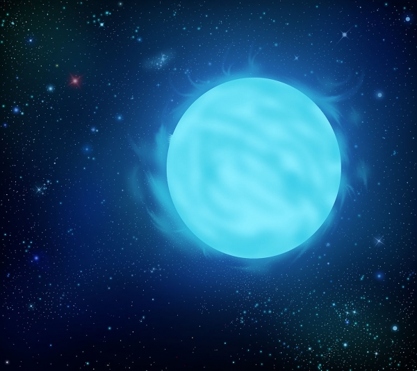 Рисунок одной из гигантских звезд (astro.uni-bonn.de)
