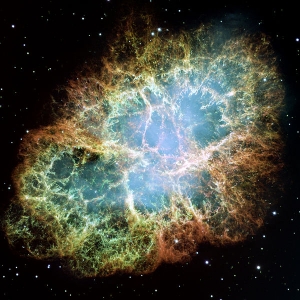 Крабовидная туманность - остатки сверхновой SN 1054 (wikipedia.org)