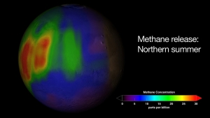 Содержание метана на Марсе (space.com)