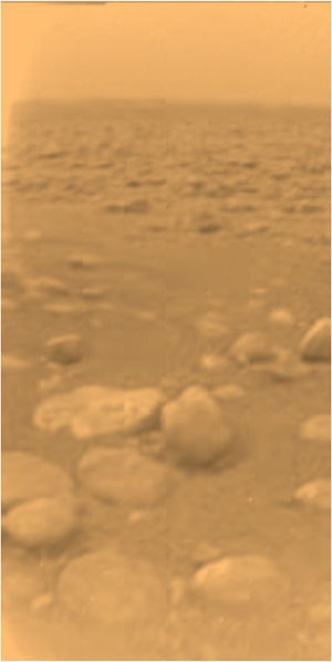 Поверхность Титана (wikipedia.org)