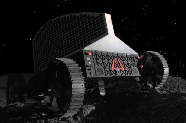 Будущий аппарат по добыче воды на Луне (astrobotic.net)