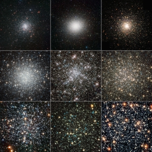 Сравнение широкоугольных и центральных снимков (eso.org) Сравнение широкоугольных и центральных снимков (eso.org)