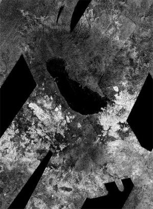 Море на южном полюсе Титана (nasa.gov)