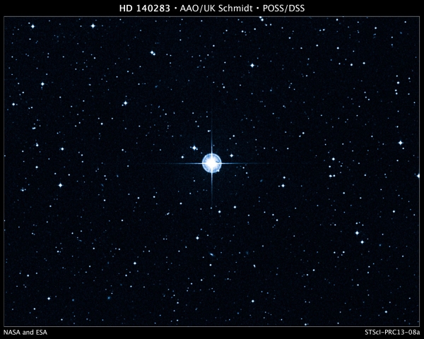 Звезда HD 140283 (hubblesite.org) Звезда HD 140283 (hubblesite.org)