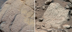 Повернхость Марса на снимках Opportunity и Curiosity (space.com)