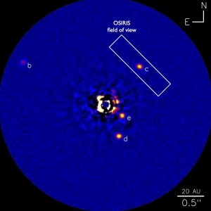 Снимок HR 8799 (space.com) Снимок HR 8799 (space.com)