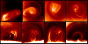 Вихри на южном полюсе Венеры (sciencedaily.com) Вихри на южном полюсе Венеры (sciencedaily.com)