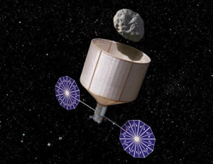 Примерный облик корабля-буксира (universetoday.com) Примерный облик корабля-буксира (universetoday.com)