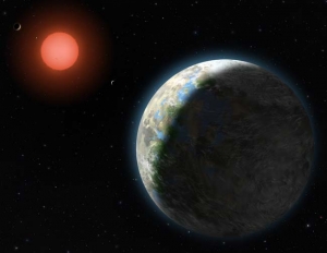 Рисунок планеты около красного карлика (space.com) Рисунок планеты около красного карлика (space.com)