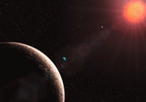 Рисунок легкой планеты Глизе 581е (zhelezyaka.com)