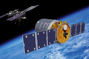 Рисунок корабля и станции (space.com) Рисунок корабля и станции (space.com)