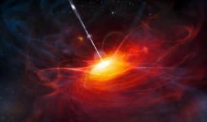 Рисунок квазара (sciencedaily.com)