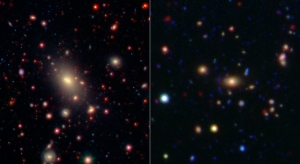 Два скопления галактик (jpl.nasa.gov) Два скопления галактик (jpl.nasa.gov)
