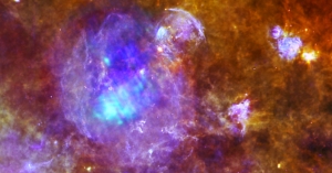 Остатки сверхновой W44 (nasa.gov) Остатки сверхновой W44 (nasa.gov)