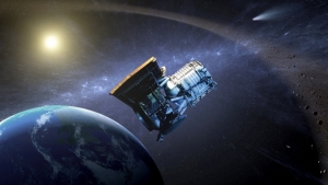 Рисунок телескопа на орбите (nasa.gov) Рисунок телескопа на орбите (nasa.gov)
