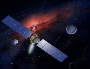 Рисунок зонда в перелете от Весты к Церере (space.com) Рисунок зонда в перелете от Весты к Церере (space.com)