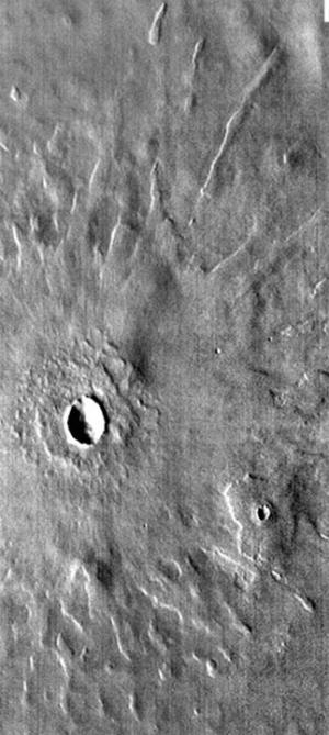 Один из крупных кратеров (phys.org) Один из крупных кратеров (phys.org)