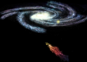 Рисунок приближающегося облака (nrao.edu) Рисунок приближающегося облака (nrao.edu)