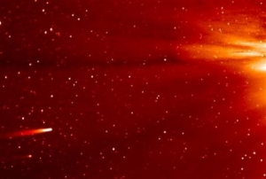 Сближение кометы ISON с Солнцем (phys.org)