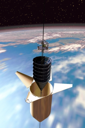 Полезная нагрузка выходит из защитного кожуха после прохода атмосферы (space.com) Полезная нагрузка выходит из защитного кожуха после прохода атмосферы (space.com)