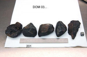Образцы метеоритов из Антарктики (sciencedaily.com)