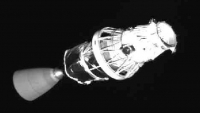 Отработавшая последняя ступень ракеты Дельта 2 (wikipedia.org) Отработавшая последняя ступень ракеты Дельта 2 (wikipedia.org)