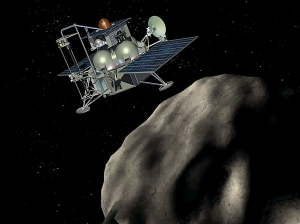 Фобос-грунт сближается со спутником Марса (federalspace.ru) Фобос-грунт сближается со спутником Марса (federalspace.ru)