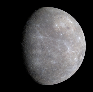 Изображение Меркурия, полученное Мессенджером (wikipedia.org)