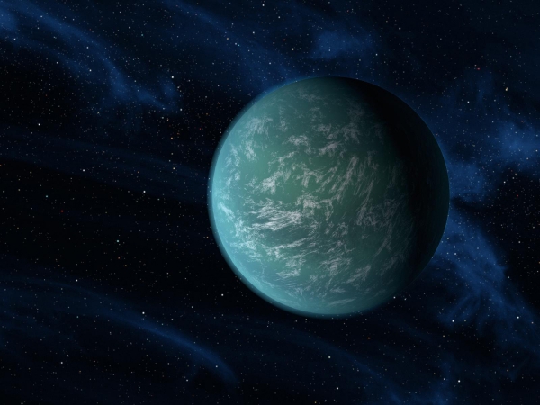 Планета Kepler-22b находится в зоне обитания своей звезды, но является газовым гигантом (space.com) Планета Kepler-22b находится в зоне обитания своей звезды, но является газовым гигантом (space.com)