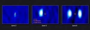 Появление потоков газа около H1743–322 (space.com) Появление потоков газа около H1743–322 (space.com)