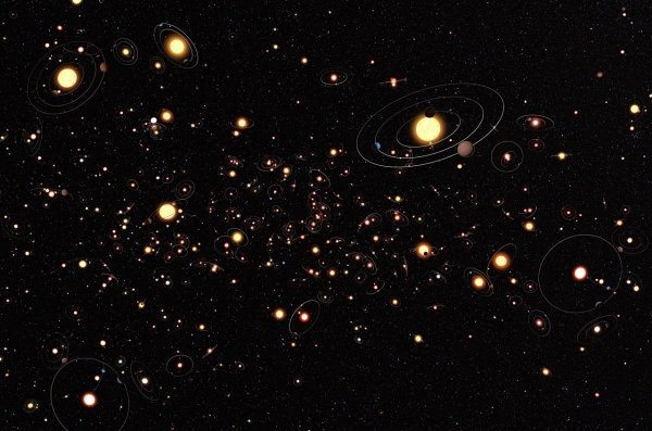 Планет около звезд полно (eso.org)