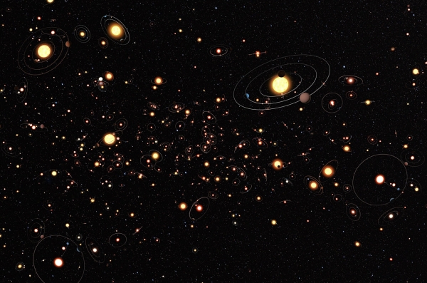 Планет около звезд полно (eso.org) Планет около звезд полно (eso.org)